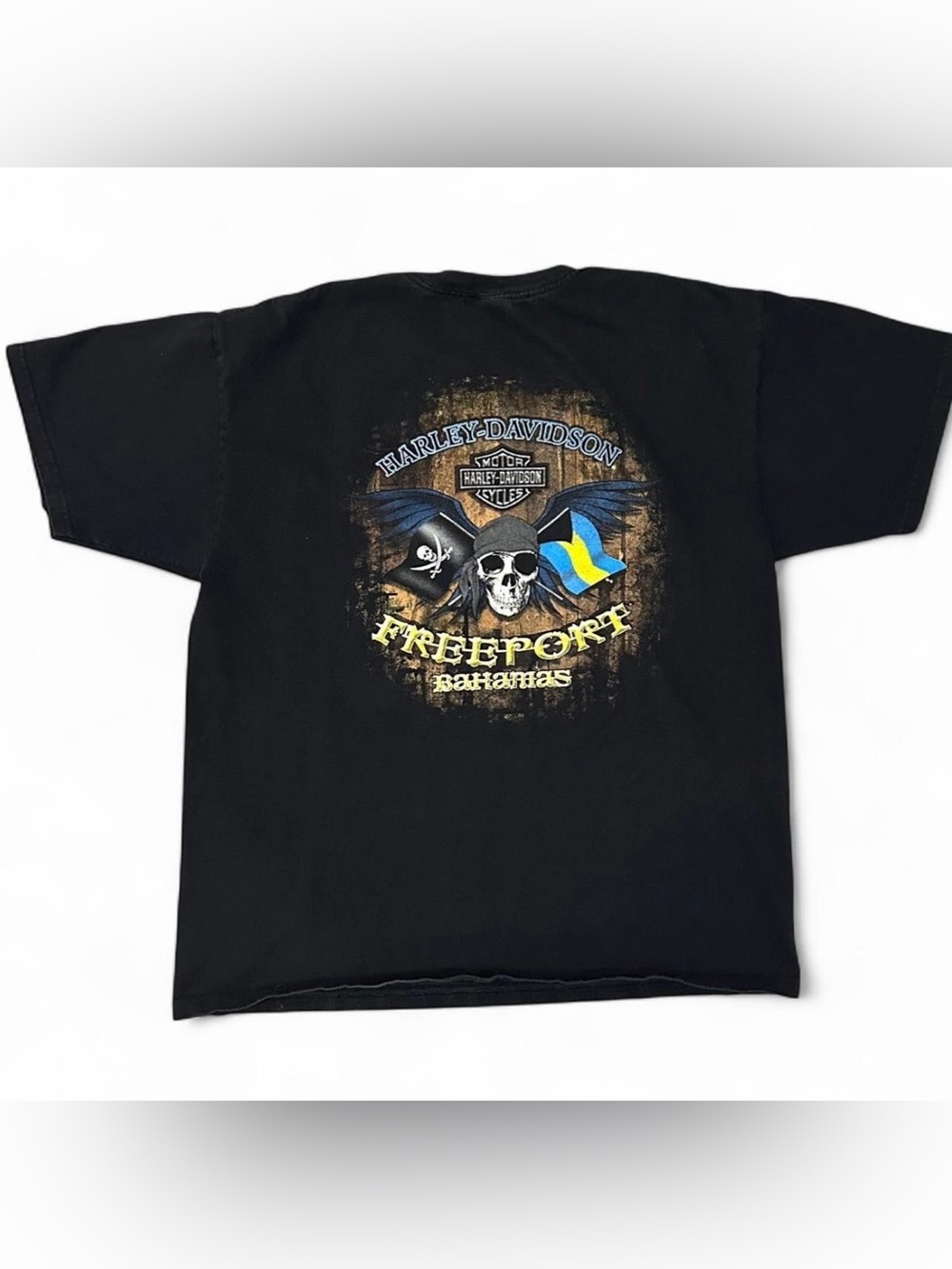 Men’s Harley Davidson Vintage Freeport Bahamas T-Shirt Size XL